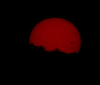 Venus transition across Sun