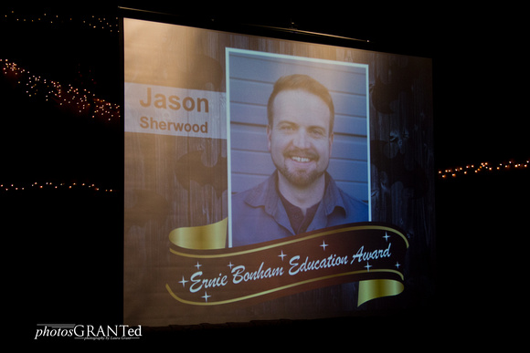 Ernie Bonham Education Award - Jason Sherwood
